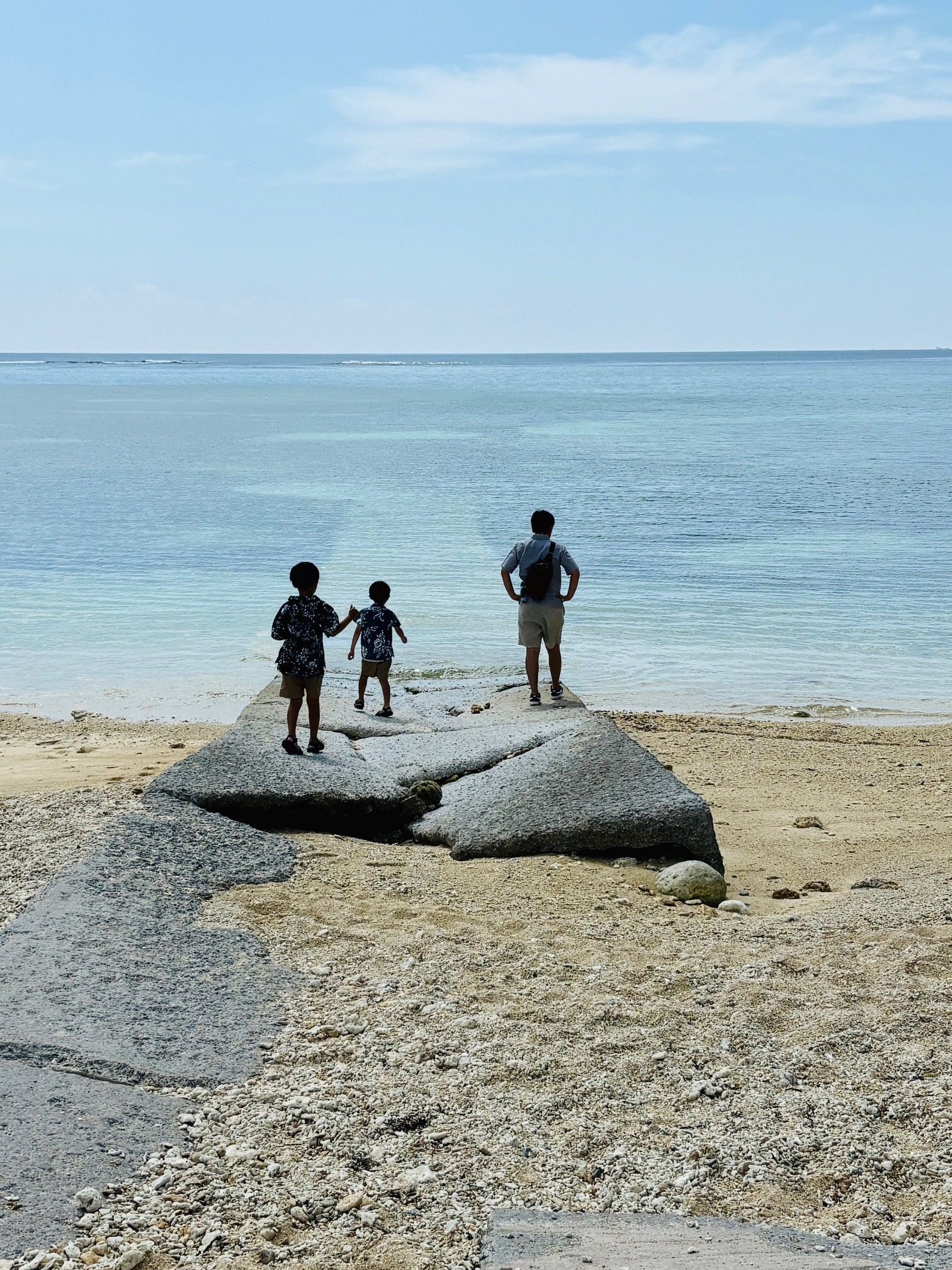 ご家族との旅行の様子